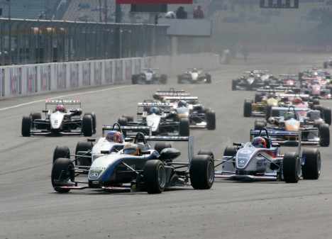 Starten af løbet (Foto: F3euroseries)